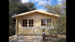 Caseta de madera Altea 5x5 44mm [upl. by Assele482]