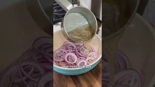 How to Make Quick Homemade Pickled Red Onions [upl. by Nwahsirhc]