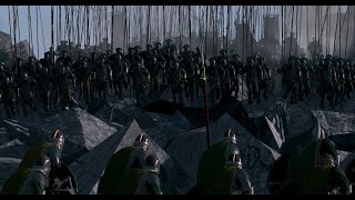 Battle for Helms Deep  Battles of Middle earth [upl. by Gherardo605]