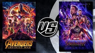 Avengers Infinity War VS Endgame [upl. by Janna]