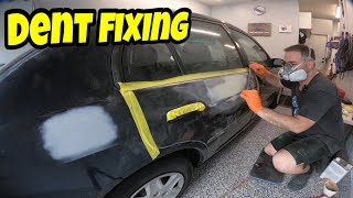 Fixing Car Dents in your Garage [upl. by Nellda720]