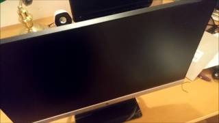 HP Pavilion 23 CW IPS Monitor UNBOXING  REVIEW [upl. by Selima]