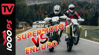 Supermoto vs Enduro  2 Konzepte 1 Ursprung  Der Unterschied zwischen Supermoto amp Enduro [upl. by Carrel]