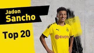 Top 20 Goals amp Assists  Jadon Sancho [upl. by Dieball]