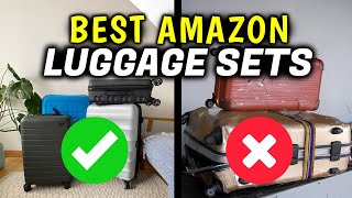 Top 10 Best Amazon Luggage Sets amp Hard Shell Travel Suitcases of 2023 [upl. by Lelia]