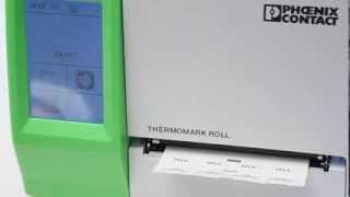 Marking Box Setup Thermomark Roll printer setup  Phoenix Contact [upl. by Charles748]