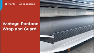 Vantage Pontoon Wrap and Guard System at Legend Boats [upl. by Demetre699]