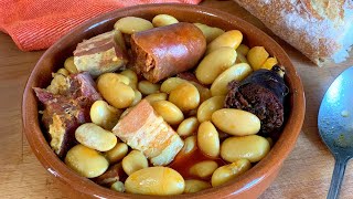 Fabada asturiana o potaje de alubias [upl. by Veejar]