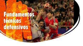 Fundamentos defensivos del balonmano [upl. by Yahsan]