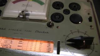 Heathkit Model TC1 Tube Tester  How it Works [upl. by Yoko774]