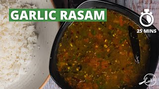 Garlic Rasam Recipe  Poondu Rasam  How to make Garlic Rasam  Rasam Recipe  Cookd [upl. by Sirhc]