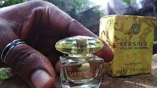 Versace yellow diamond edt 5ml 017 us fl oz perfume miniture [upl. by Sal50]