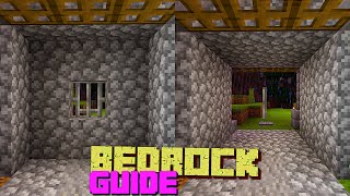 Wie baut man ein 3x3 Redstone Kolbentor in Minecraft  Minecraft Bedrock Guide  LarsLP [upl. by Bruckner]