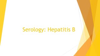 Serology Basics Hepatitis B Testing [upl. by Ileane]