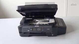 How to manually unlock Epson printer cartridges carriage [upl. by Oicram]