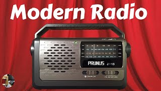 Prunus J15 AM FM Shortwave Portable Radio Review [upl. by Eerbua858]