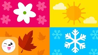 Les saisons de lannée pour les enfants  Printemps Été Automne et Hiver  Que sont les saisons [upl. by Acirdna]