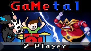 2 Player Dr Robotniks Mean Bean Machine  GaMetal Ft The8BitDrummer [upl. by Guise]