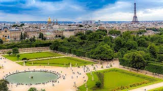 A Walk Through The Tuileries Garden Paris France [upl. by Einnoj]