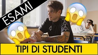 TIPI DI STUDENTI AGLI ESAMI 😱  PARODIA  iPantellas [upl. by Sachsse]