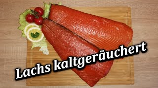 Lachsfilet kaltgeräuchert [upl. by Geaghan]