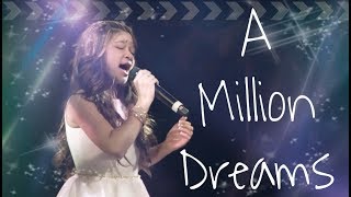 Angelica Hale Performs A Million Dreams A Greatest Showman Special [upl. by Alyse465]