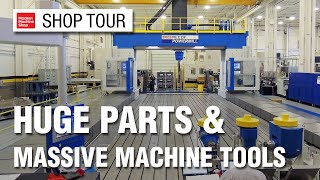 Huge Parts and Massive Machining Centers at Baker Industries  Machine Shop Tour [upl. by Aix]