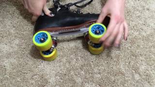 How to Put Wheels on Skates [upl. by Eastman]