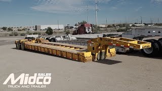 Trail King TK70HDG Lowboy Trailer [upl. by Nylrebma]