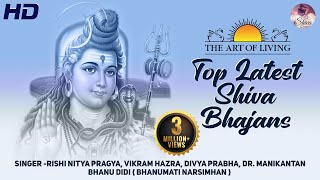 Top Latest Shiva Bhajans  Shivoham  Om Namah Shivaya  Shiv Art of Living Bhajans  Full Song [upl. by Eimia]