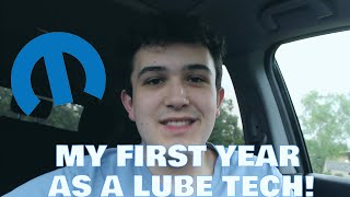 MY FIRST YEAR LUBE TECH EXPERIENCE [upl. by Asnerek]