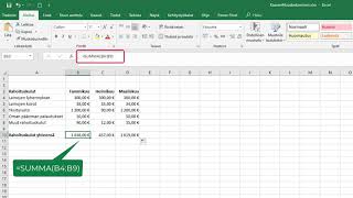 Summakaavan muodostaminen [upl. by Yemar496]