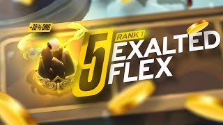 I Tried 5 Exalted Super Flex TFT on Hard Mode [upl. by Airot449]