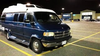 My First Overnight RV Boon Docking at Walmart Experience [upl. by Kampmann547]