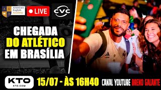 🔴 AO VIVO  CHEGADA DO GALO EM BRASÍLIA [upl. by Onilecram]