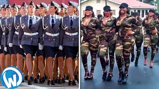 Most Beautiful Female Armed Forces In The World [upl. by Carmina476]