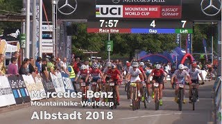 UCI Mountainbike Worldcup Albstadt 2018  Short Track Race [upl. by Ttenyl]