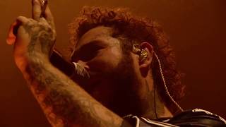 Post Malone  quotCirclesquot Live on the Runaway Tour [upl. by Cyrilla551]