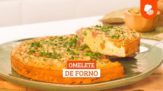 Omelete de forno — Receitas TudoGostoso [upl. by Turley]