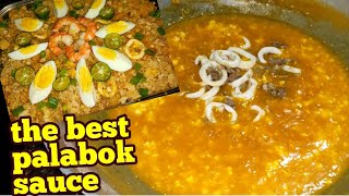 THE BEST PALABOK SAUCE RECIPE QUICK AND EASY [upl. by Aveline939]