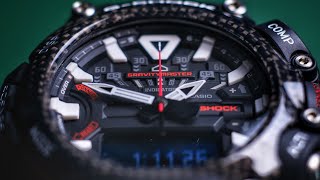 Carbon Gravitymaster GRB200 GShock review The Helicopter [upl. by Zamir819]