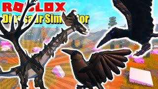 Roblox Dinosaur Simulator  How To Get 3 NEW SKINS CROW RAVEN AND WITHERED WILLOW [upl. by Agnimod]