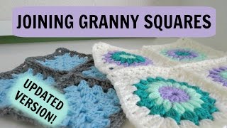 How to Join Normal and Starburst Granny Squares [upl. by Lefty]