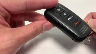 hidden features on lexus key how to link your key with seat remote start reset change battery [upl. by Amarillis]