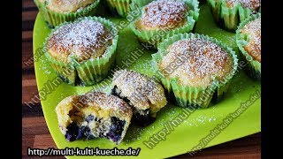 Blaubeermuffins  Blaubeer Muffins [upl. by Egin]