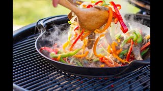 5 Minute Stir Fry On The Grill  Weber Grills [upl. by Panthia]