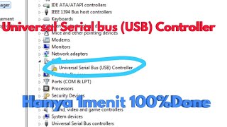 Cara mengatasi ⚠️universal serial bus USB Controller pada windows 7 [upl. by Annazor]