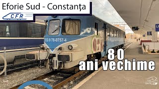 Calatorie cu CFR tren regio in 2022  Malaxa de MUZEU [upl. by Yleak431]