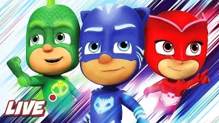 🔴 Watch Season 4 LIVE  PJ Masks Official  Kids Video For Kids [upl. by Ezarra]