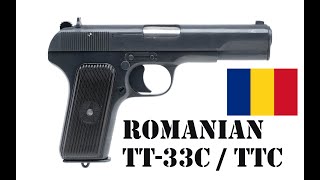 Romanian Tokarev TTC  TT33c Pistol Shooting Review [upl. by Inahet379]